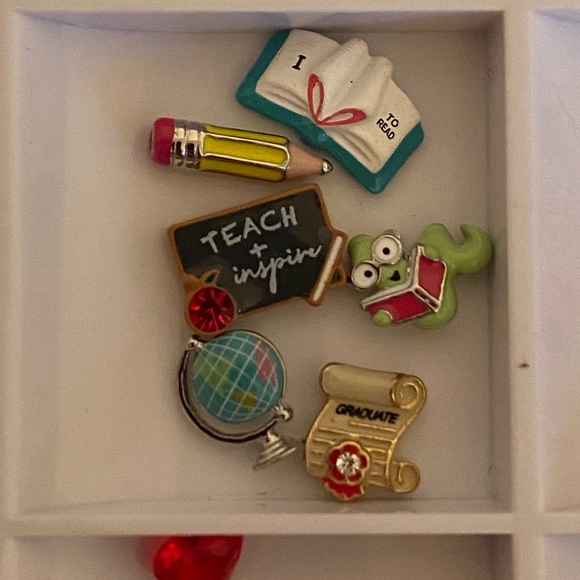 Origami Owl Jewelry - Teacher charms